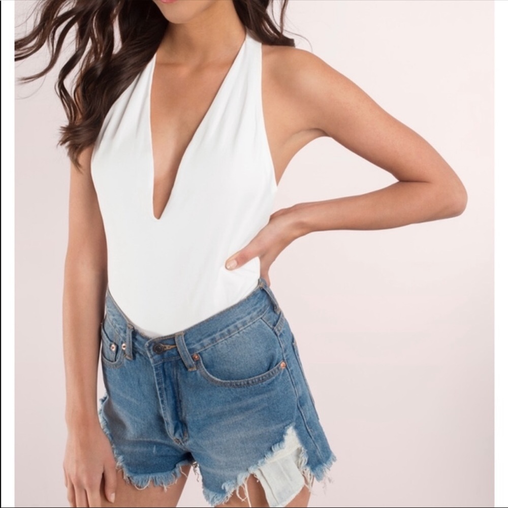 NWT White Bodysuit
